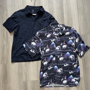 Uniqlo men shirt bundles - M